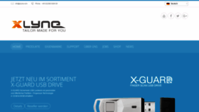 What Xlyne.com website looked like in 2020 (4 years ago)