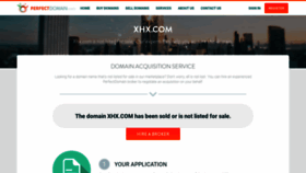 What Xhx.com website looked like in 2020 (4 years ago)
