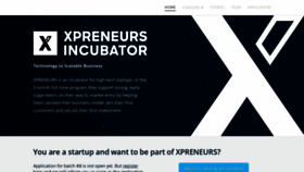 What Xpreneurs.io website looked like in 2020 (3 years ago)