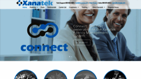 What Xanatek.com website looked like in 2020 (4 years ago)