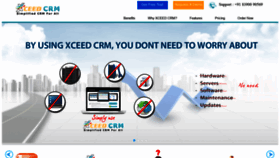 What Xceedcrm.com website looked like in 2020 (5 years ago)