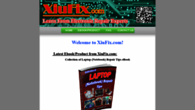 What Xiufix.com website looked like in 2020 (3 years ago)