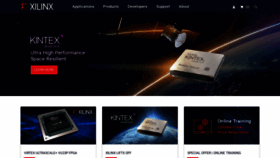 What Xilinx.com website looked like in 2020 (3 years ago)