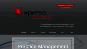 What Xpresstechnologies.com website looked like in 2020 (3 years ago)