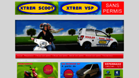 What Xtremscoot.fr website looked like in 2020 (3 years ago)