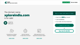 What Xploreindia.com website looked like in 2020 (3 years ago)