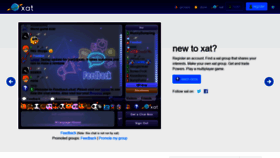 What Xat.com website looked like in 2020 (3 years ago)