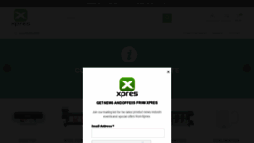 What Xpres.co.uk website looked like in 2020 (3 years ago)