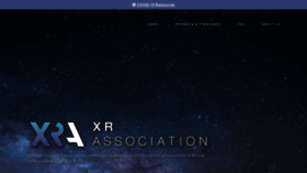 What Xra.org website looked like in 2020 (3 years ago)