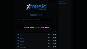 What Xmusic.wm-scripts.ru website looked like in 2020 (3 years ago)