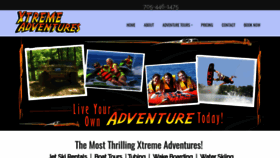 What Xtremeadventures.ca website looked like in 2020 (3 years ago)