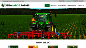 What Xtralargefarms.com website looked like in 2020 (5 years ago)