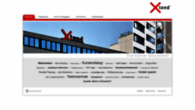 What Xtend.de website looked like in 2020 (3 years ago)