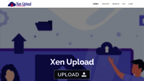 What Xenupload.com website looked like in 2020 (3 years ago)