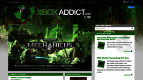 What Xboxaddict.com website looked like in 2020 (3 years ago)