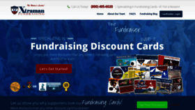 What Xtramanfundraising.com website looked like in 2020 (3 years ago)