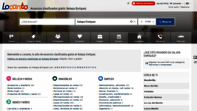 What Xalapa.locanto.com.mx website looked like in 2020 (3 years ago)