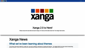 What Xanga.com website looked like in 2020 (3 years ago)