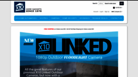 What X10.com website looked like in 2020 (3 years ago)
