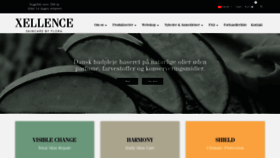 What Xellence-skincare.com website looked like in 2020 (3 years ago)