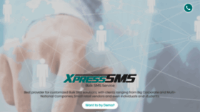 What Xpresssms.in website looked like in 2020 (3 years ago)