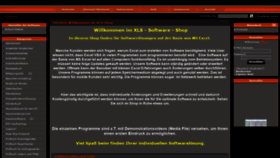 What Xls-software.de website looked like in 2020 (3 years ago)