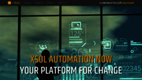 What Xsol.com website looked like in 2020 (3 years ago)