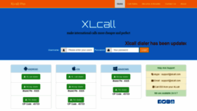 What Xlcall.com website looked like in 2020 (3 years ago)
