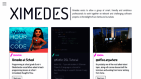 What Ximedes.com website looked like in 2020 (3 years ago)
