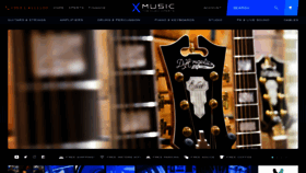 What Xmusic.ie website looked like in 2020 (6 years ago)