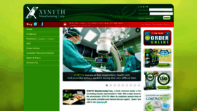 What Xynyth.com website looked like in 2020 (3 years ago)