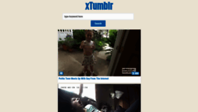 What Xtumblr.org website looked like in 2020 (3 years ago)