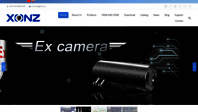 What Xonz-cctv.com website looked like in 2020 (3 years ago)