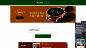 What Xboxclips.co website looked like in 2020 (3 years ago)