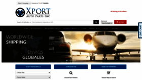 What Xportautoparts.com website looked like in 2020 (3 years ago)