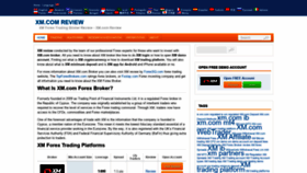 What Xmforextrading.com website looked like in 2020 (3 years ago)
