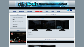 What X22cheats.com website looked like in 2020 (3 years ago)
