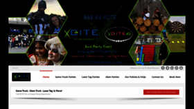 What Xcitemobilegamingcharlotte.com website looked like in 2020 (3 years ago)