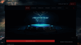 What Xreactor.org website looked like in 2020 (3 years ago)