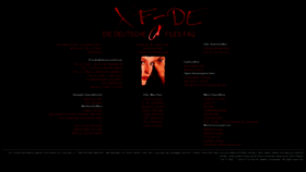 What X-faq.de website looked like in 2020 (3 years ago)