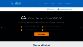 What Xhostsolutions.com.au website looked like in 2020 (4 years ago)