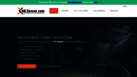 What Xmlsoccer.com website looked like in 2020 (3 years ago)