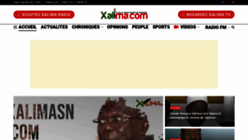 What Xalimasn.com website looked like in 2021 (3 years ago)