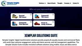 What Xemplarinsights.com website looked like in 2021 (3 years ago)