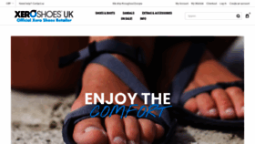 What Xeroshoes.co.uk website looked like in 2021 (3 years ago)