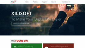What Xilisoft.com website looked like in 2021 (3 years ago)