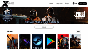 What Xgame.com.tr website looked like in 2021 (3 years ago)