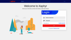 What Xaphyr.com website looked like in 2021 (3 years ago)