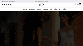 What Xipi.vn website looked like in 2021 (3 years ago)