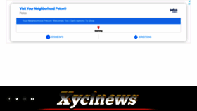 What Xycinews.com website looked like in 2021 (3 years ago)